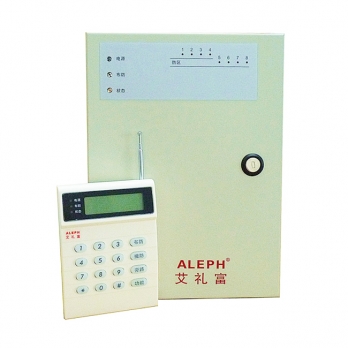 艾禮富 AL-1680B 16防區小型總線報警主機(含LCD鍵盤)