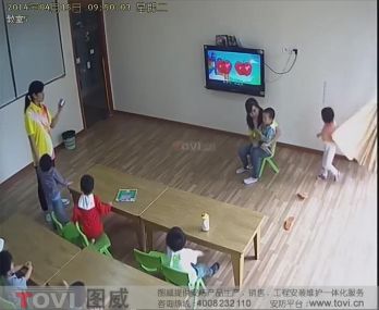 D1效果-廣州某幼兒園視頻監控效果演示